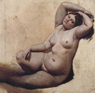 Jean Auguste Dominique Ingres Oil sketch for the Turkish Bath (mk04) China oil painting art
